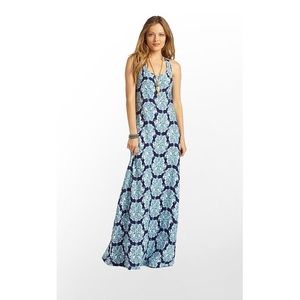 Lilly Pulitzer Blue Maxi Dress